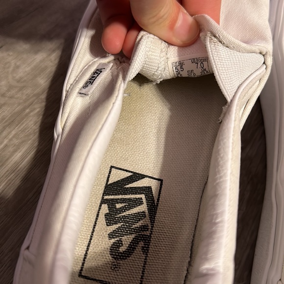 vans white slip on - Picture 6 of 9